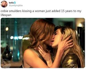 Cobie Smulders Hot Lesbian - god I'm gay : r/actuallesbians