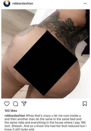 Chyna Black Pussy - Rob Kardashian Exposes Blac Chyna's Cheating With Explicit Photos ::  Hip-Hop Lately