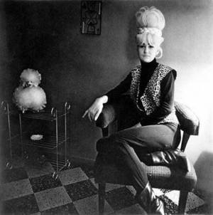 diane arbus nudist lifestyle - Photo by Diane Arbus~ Lady bartender at home with a souvenir dog, New  Orleans, 1964 ~â™›