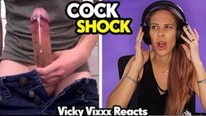 girl reacts big massive cock - Does she like Big Dicks? Vicky Reacts - Pornhub.com