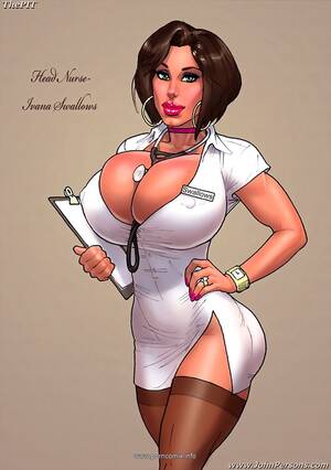 cartoon nurse boobs - Ivana Nurse Fucked- John Persons - Porn Cartoon Comics