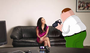 Family Porn Stars - One of the biggest stars in porn has a guest appearance on the long-running  animation hit show Â»Family GuyÂ«. Asa Akira features in a scene with family  ...