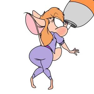gadget from rescue rangers porn - Chip 'n Dale Rescue Rangers Gadget Hackwrench Ass Animated - Lewd.ninja
