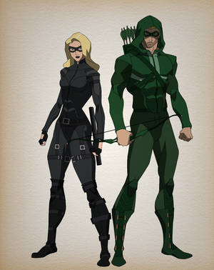 Black Canary Vixen Porn - Animated Arrow and canary character design.red arrow aka arsenal coming  soon enjoy Animated Arrow and black canary character design