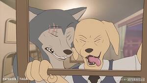 Furry K9 Porn - Wolf Legoshi fucks Jack in a gay, furry canine anal scene. #Hentai | AREA51. PORN