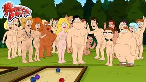 Naked American Dad Porn - Madman's Outdoor Nude Party led by Stan | American Dad - YouTube