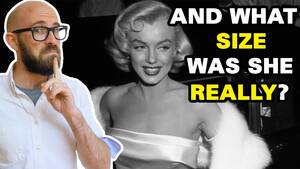 Marilyn Monroe Porn - The Story Behind Marilyn Monroe's Nude Calendar Photo Shoot and What Size  was She Really? - YouTube