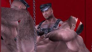 Hentai Gay Gangbang - Hentai gay 3D porn gangbang filmed at Rage on SL. | AREA51.PORN
