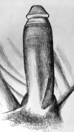 Big Dick Porn Pencil Drawings - Giant Cock Shemale Pencil Drawings | Anal Dream House