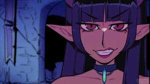 anime demon girl succubus - Lithia: Succubus Conquered by speedosausage 2D Short Porn Animation Hentai  Femdom Demon Girl watch online or download