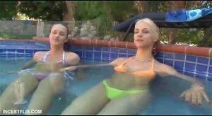 Lesbian Porn Mom Pool - Watch Mother Daughter Lesbian Sex in the Pool - Taboo, Blonde, Lesbian Porn  - SpankBang