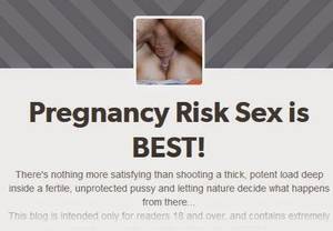 Impregnation Risk Porn - Another great resource for some horny-inspired impregnation content. I  daresay that Impregnation Freak has a larger following than my current  efforts, ...