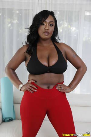 bbw ebony gym - Chubby Black Woman Fucked By Her Personal Trainer photos (Layton Benton,  Markus Dupree) / MILF Fox