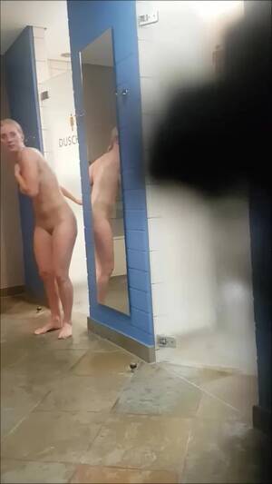 hidden shower spy cam sex - 2 hot women in hidden shower cam - ThisVid.com