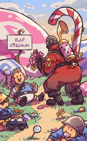 Animated Pyro Porn - Another Pyro drawing, this time with two versions! - NSFW for second panel,  just in case. : r/tf2