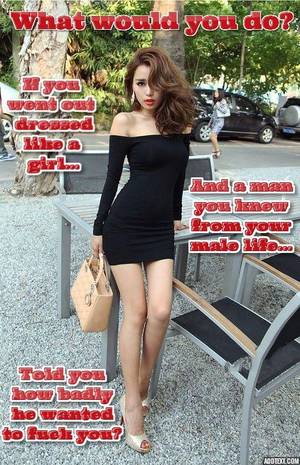 Asian Girl Transformation Caption - I would let him do it