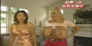 japanese big tits on tv - Huge Boobs On Japanese Tv Show 3 - Tnaflix.com