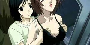 Anime Lesbian Porn Tits - Anime lesbians rubbing round tits - Tnaflix.com