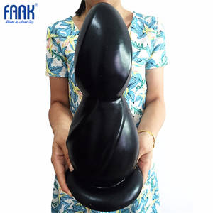 giant anal sex - FAAK Super Huge Anal Plug Dildo Enlarge Butt Ass Biggest Sex Toys For Woman  Couple Masturbate
