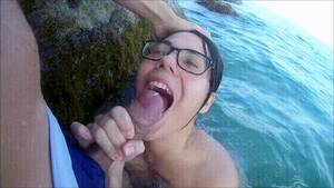 blowjob by sea - Public Blowjob While Swimming In The Sea Porn Gif | Pornhub.com