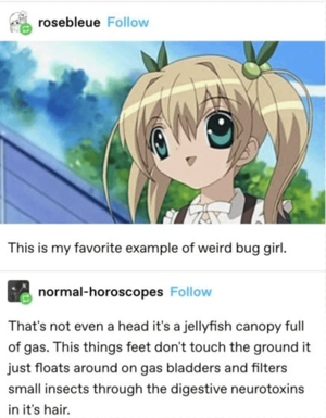 Anime Bug Girl Porn - Anime Girl Discourse : r/tumblr