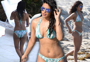 nude beach ass videos - VIDEO] Priyanka Chopra Flashes Butt & Boobs In A Bikini At Miami Beach