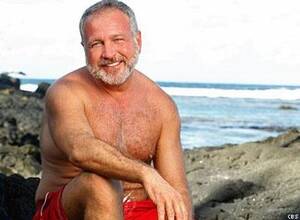hairy nudist beach couple - Can This Gay Bear Win Survivor South Pacific