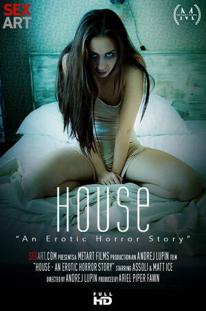 Erotic Sexart - Dark beauty Assoli and Matt Ice in erotic horror movie House - SexArt.com