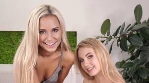 hot blonde teen threesome - Step Sisters Fucking: Hot VR Teen Threesome - VR Porn Blog - VRPorn.com