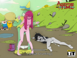 Jake Adventure Time Princess Porn - Finn and Jake Arrive too Late as Magic Man overpowers Princess Bubblegum  and Marceline (Threetwigs) [Adventure Time] : r/rule34