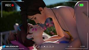 Heroes Lesbian Porn - Overwatch Heroes D.Va and Tracer Get Down in Steamy Lesbian Action | AREA51. PORN