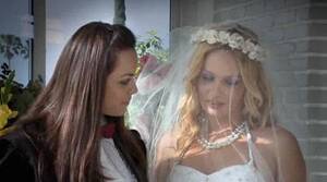 lesbian wedding sex - Sex after the lesbian wedding is hot stuff - Lesbian sex video on Tube Wolf