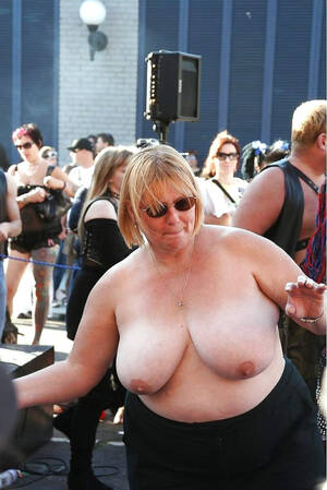 fat grandma nude public - Fat mature and granny flashers in public places