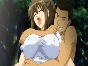 japanese anime fucking - Japanese Anime Threesome with Titty and Wet Pussy Fucking | AREA51.PORN