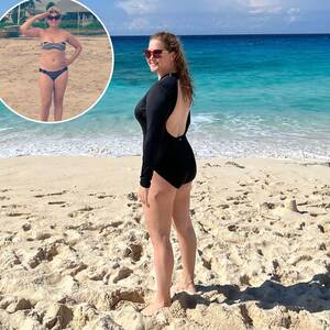 bbw nude beach couples - Amy Schumer's Swimsuit Photos: See Bikinis, One-Pieces