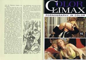 Color Climax Hardcore Porn - Color Climax Nr 81 | Free Vintage Old Adult Erotic Porn Retro Magazines