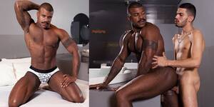 Black Muscle Gay Bareback Porn - A Bodybuilder Named â€œBlack Muscular Brazilâ€ Makes His Gay Porn Debut  Bottoming For Erick Sampa On RawHole