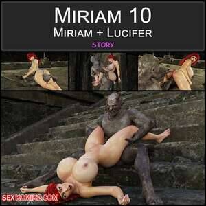 Lucifer Porn - âœ…ï¸ Porn comic Miriam. Chapter 10. Lucifer. Blackadder. Sex comic brunette  MILF ran | Porn comics in English for adults only | sexkomix2.com