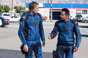 Chips Tv Show Porn - Dax Shepard stars as Jon Baker and Michael Pena as Frank 'Ponch'  Poncherello in