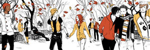 Cassie Sword Art Online Porn - The Mortal Instruments: Fall in Central Park by Cassandra Jean. From left:  Maia
