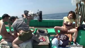 Asian Boat Sex - Asian sluts getting fucked on a fishing boat - XVIDEOS.COM