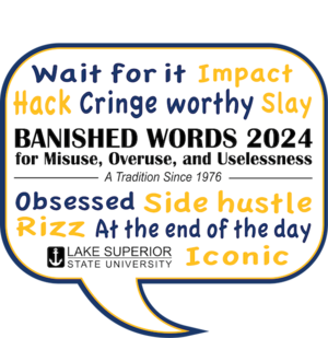 Brian Krause Porn - Banished Words Listed By Year 1976 - 2022 | LSSU Tradition