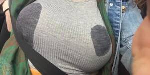 lactating boobs shirt - Soaking Shirt Breast Milk - Tnaflix.com