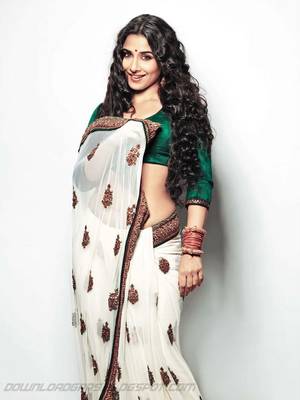 free indian actars vidia porn videos - Vidya balan designer saree white and green blouse design. Find this Pin and  more on Indian Actresses ...