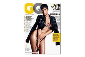 Ben Affleck Eating Pussy - Rihanna Undresses for the Cover of GQ's 2012 December \
