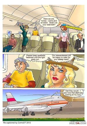 Airplane Cartoon Porn - Mom Son on Plane porn comic - the best cartoon porn comics, Rule 34 | MULT34