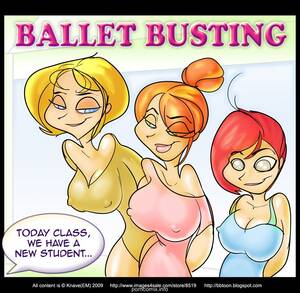 ballet cartoon porn - Knave- Ballet Busting - Porn Cartoon Comics