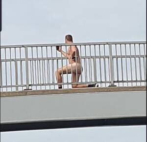 naked beach body coach - Drivers stunned as naked exerciser does lunges and squats on footbridge  over a busy road | The Irish Sun