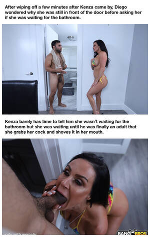 Kendra Lust Porn Captions - Hot son of friend - porn comics - Kendra Lust