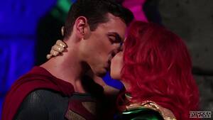 Britney Amber Superman Porn - Britney Amber sucks off a horny superhero | PornTube Â®